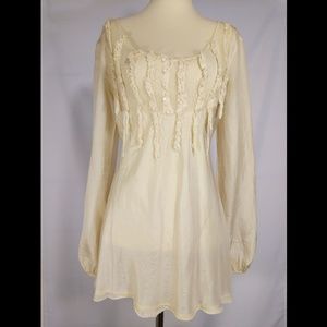 4 Love and Liberty by Johnny Was sheer overlay